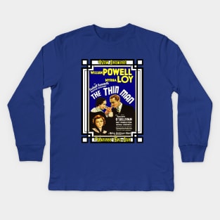 The Thin Man (Frame) Kids Long Sleeve T-Shirt